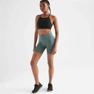 Nobull Women's High-Rise Sleek Biker Short 6” Size Small Balsam Mint